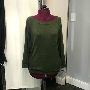 MIX 41 Hawthorn knit sweater forest green